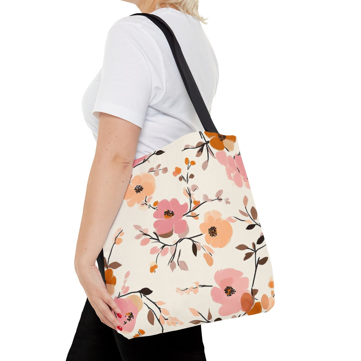 Bolso de Mano / Estampado de flores