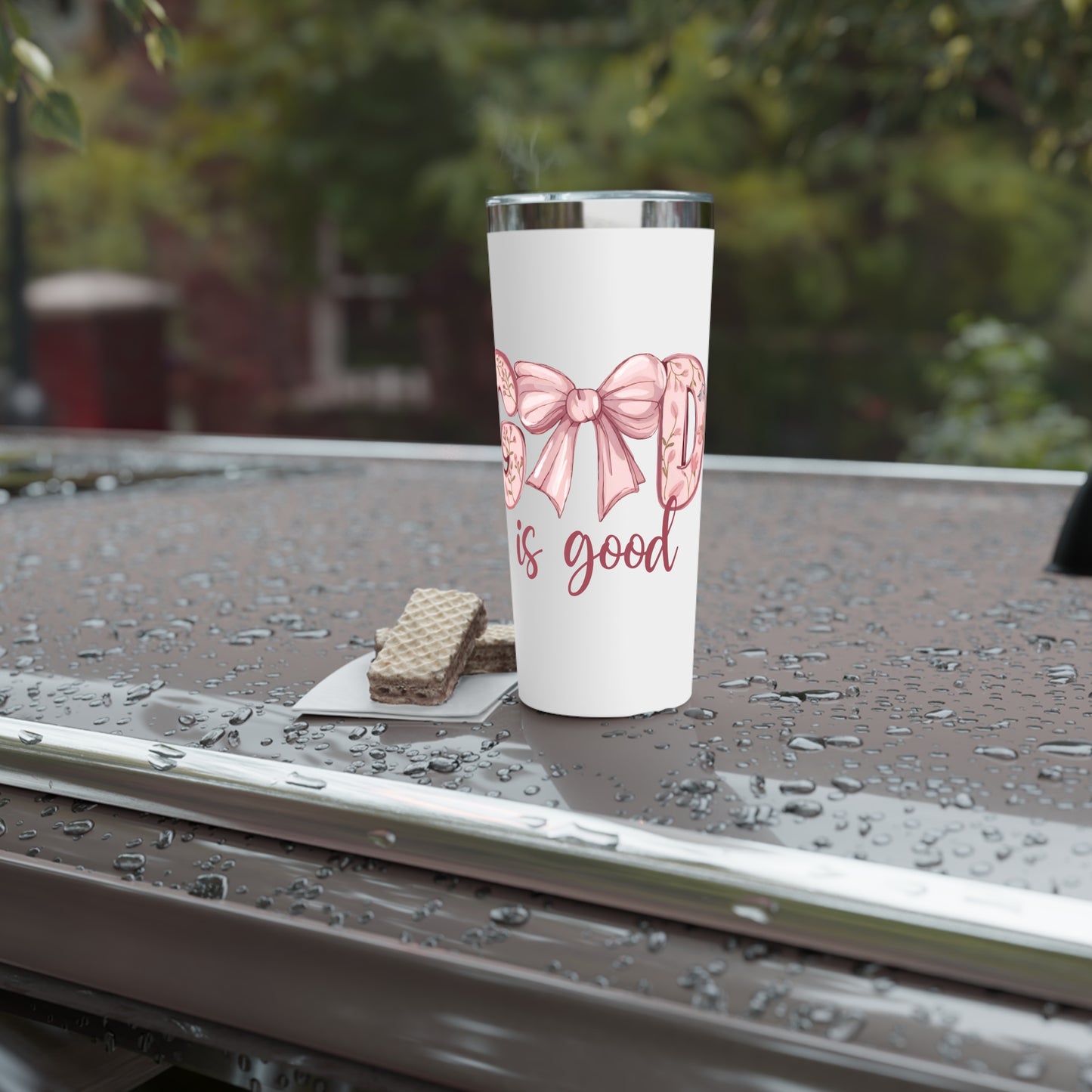God is Good Tumbler - 22oz Insulated Mug for Coffee Lovers