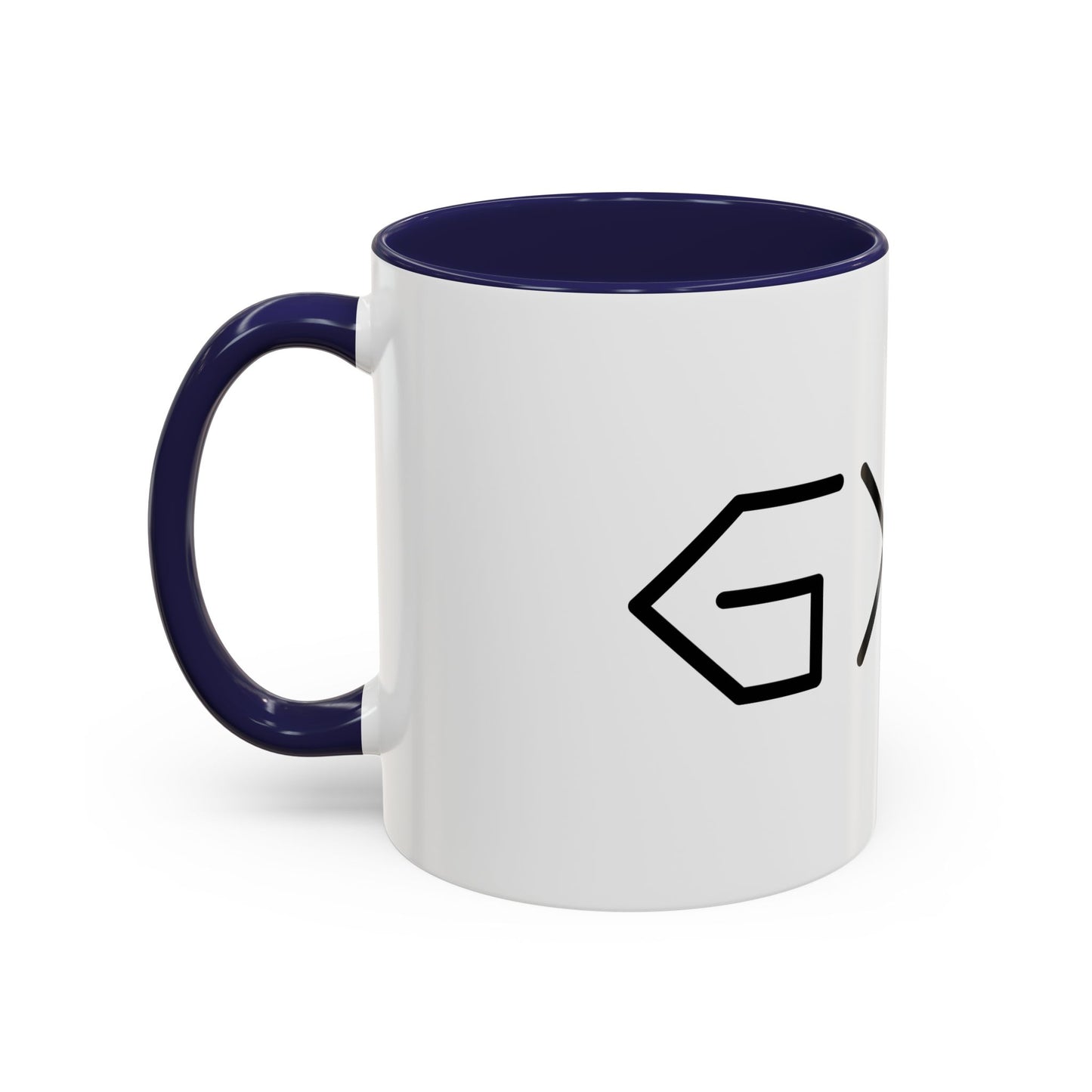 God Is Greater Than The Highs and Lows Coffee Mug - Modern Black Text Design | Ideal Gift for Coffee Lovers
