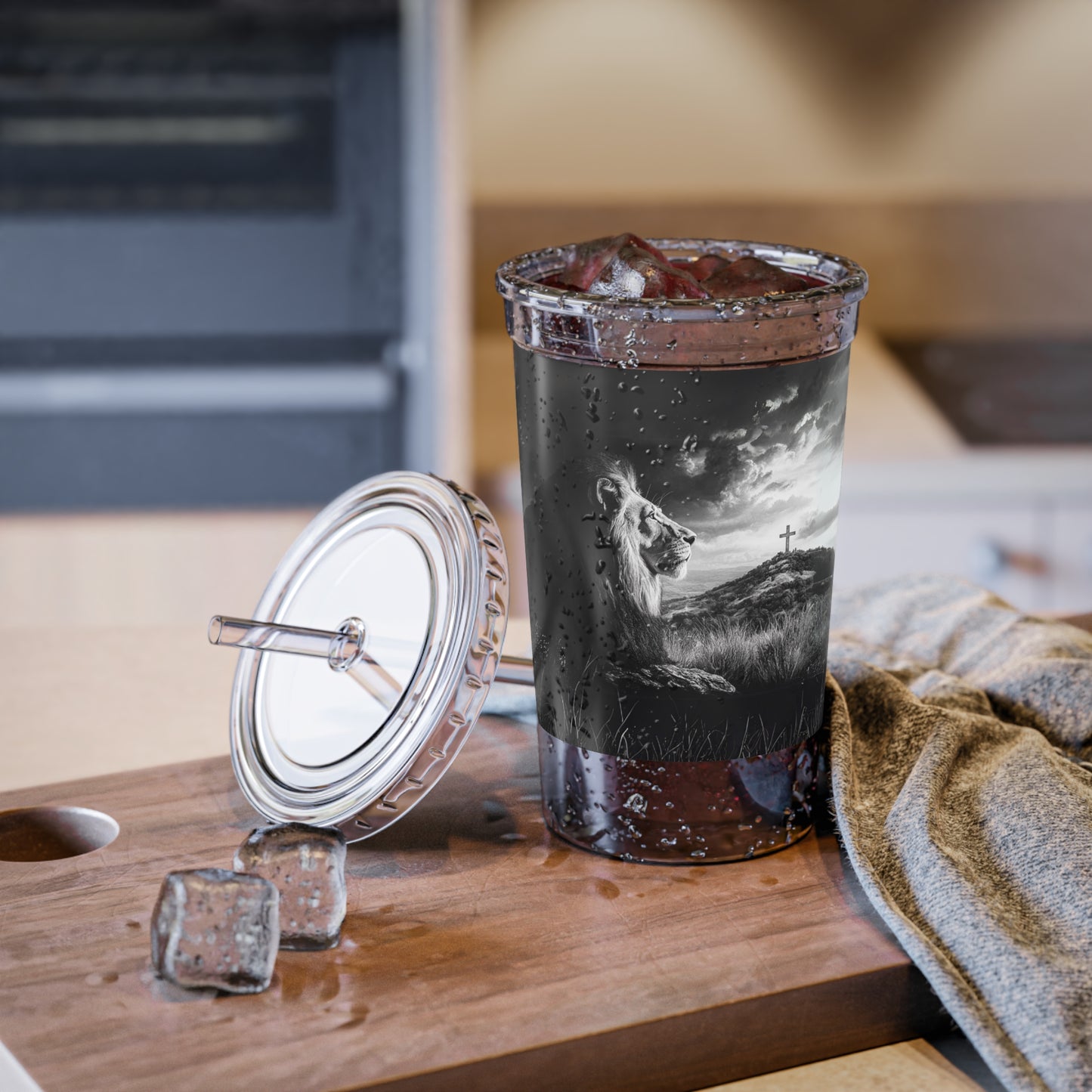 Vaso de Acrílico - León de Judá