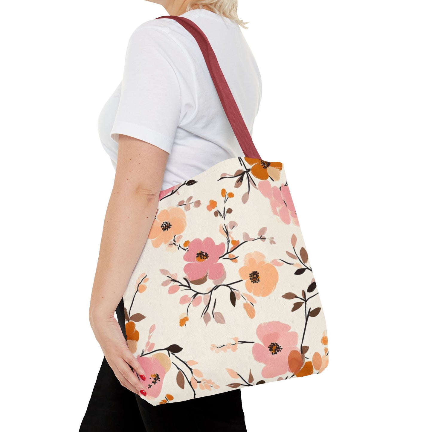 Bolso de Mano / Estampado de flores