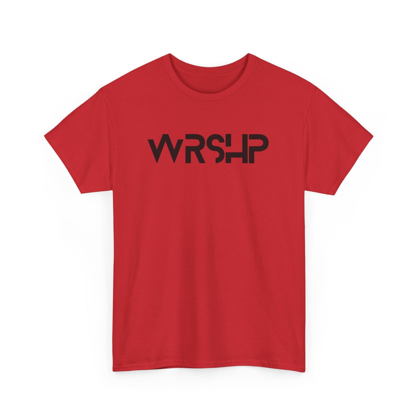 Inspirational Design Unisex Tshirt - 'WRSHP'
