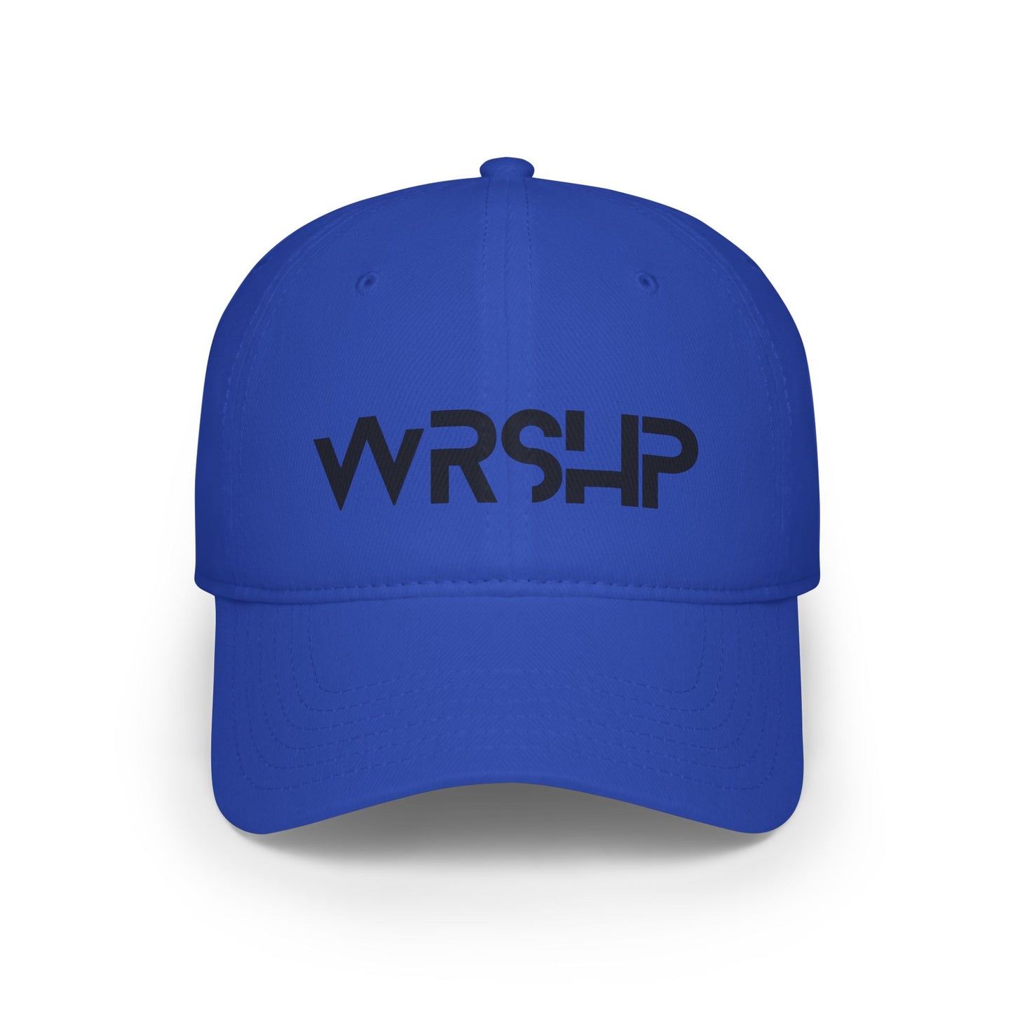 Trendy WRSHP Low Profile Baseball Cap - Stylish Hat for Everyday Wear