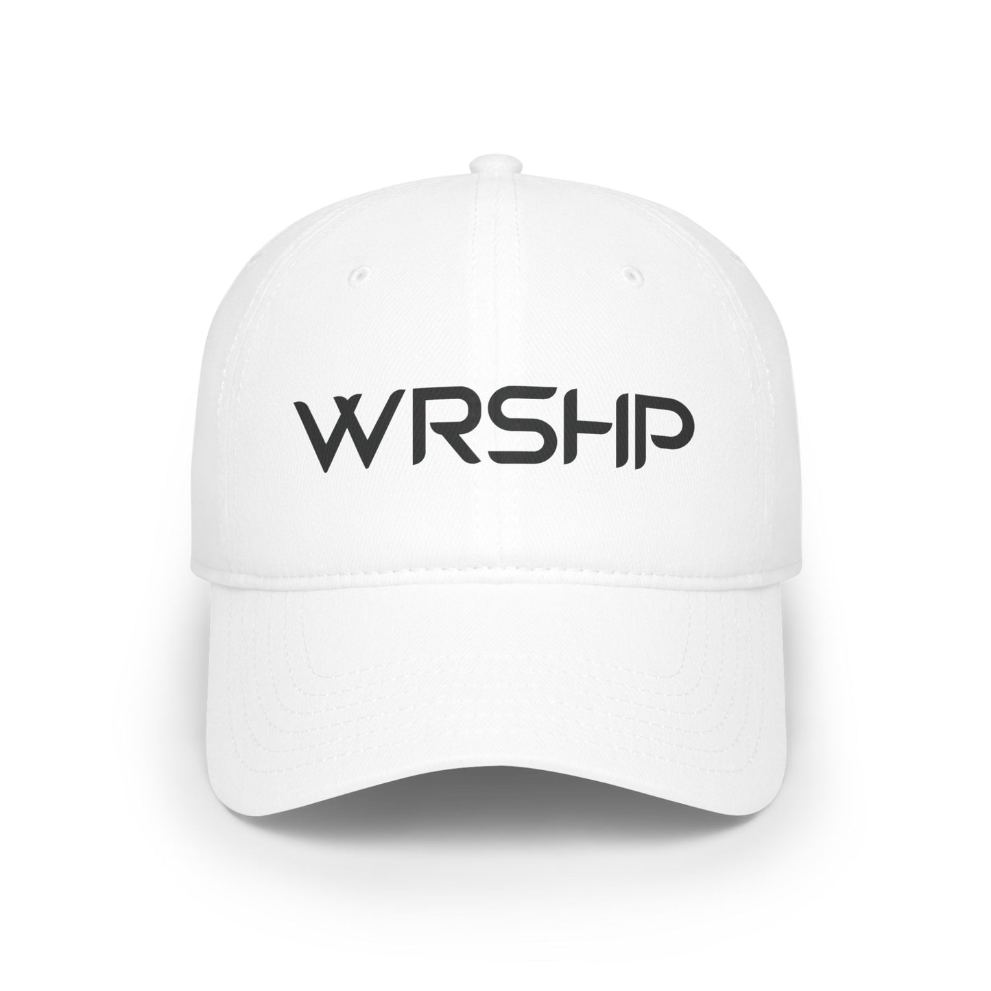 Trendy WRSHP Low Profile Baseball Cap - Stylish Hat for Everyday Wear