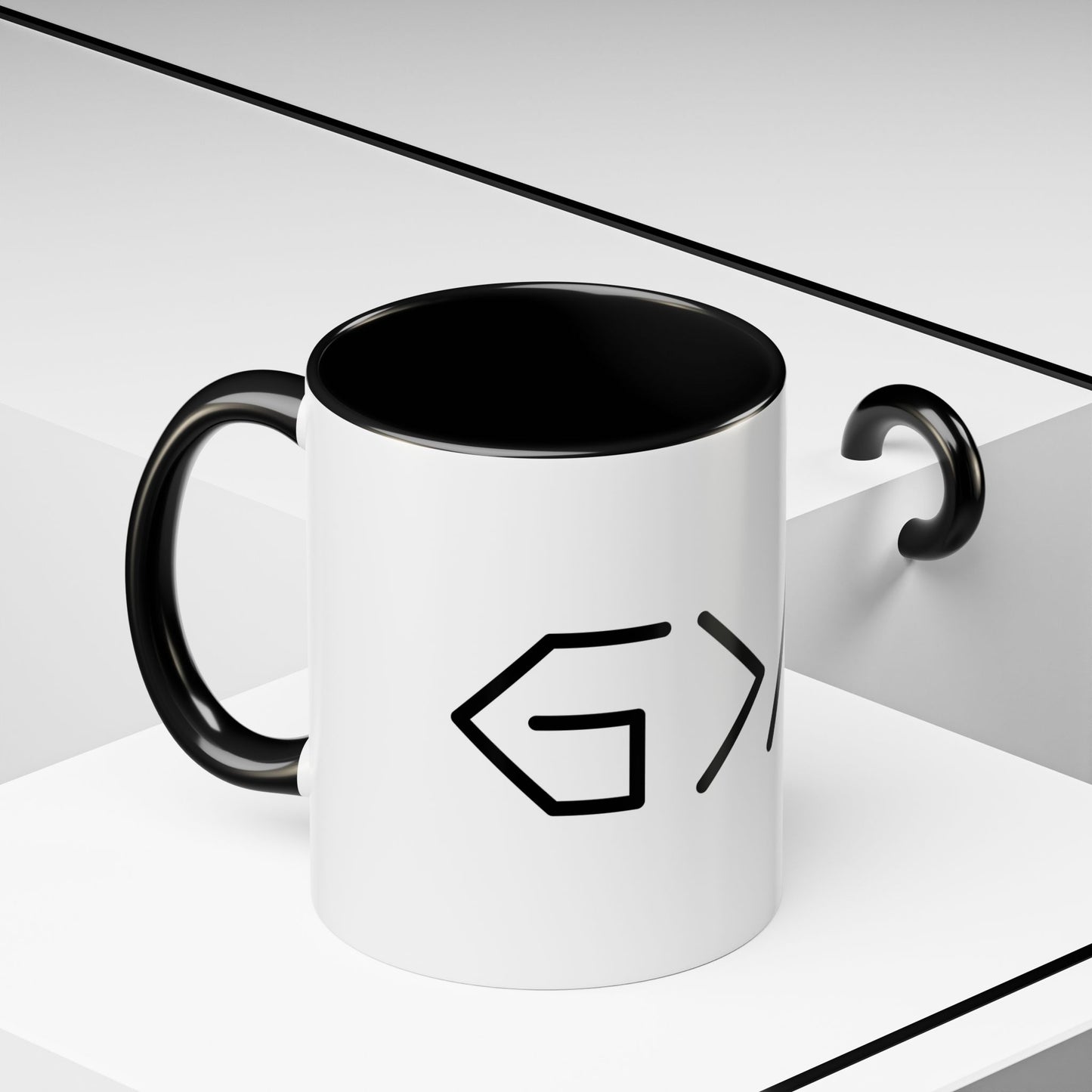 God Is Greater Than The Highs and Lows Coffee Mug - Modern Black Text Design | Ideal Gift for Coffee Lovers