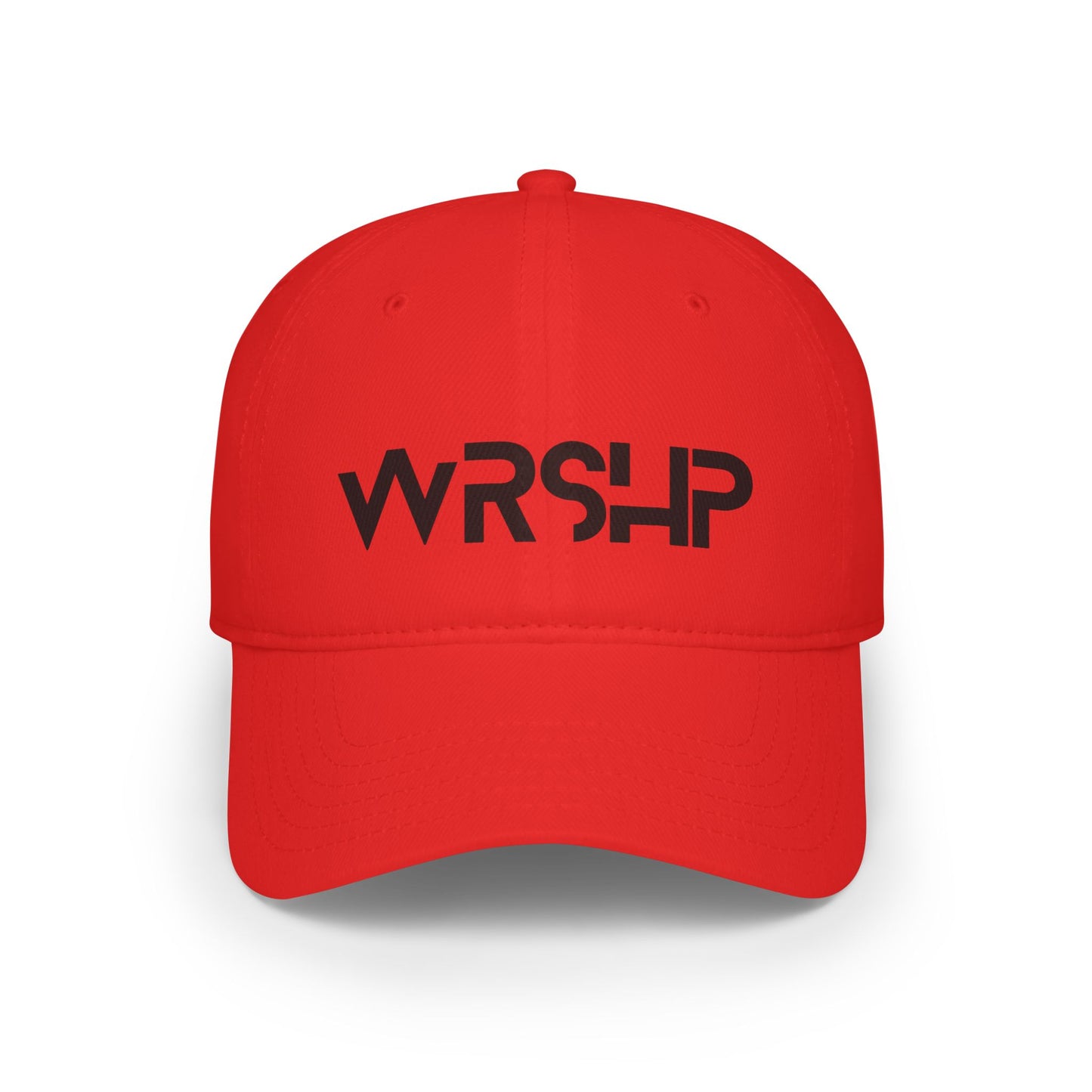 Trendy WRSHP Low Profile Baseball Cap - Stylish Hat for Everyday Wear