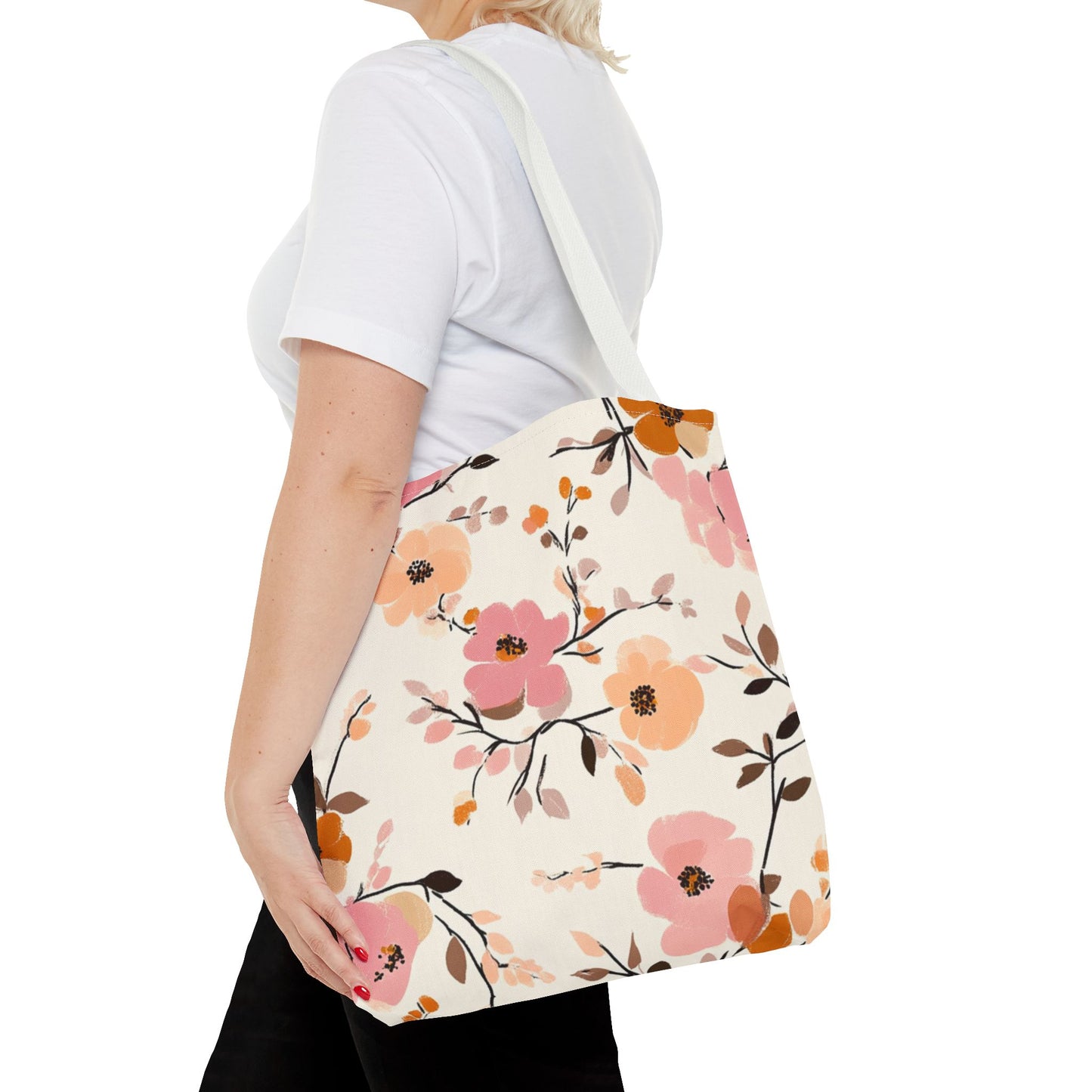 Bolso de Mano / Estampado de flores