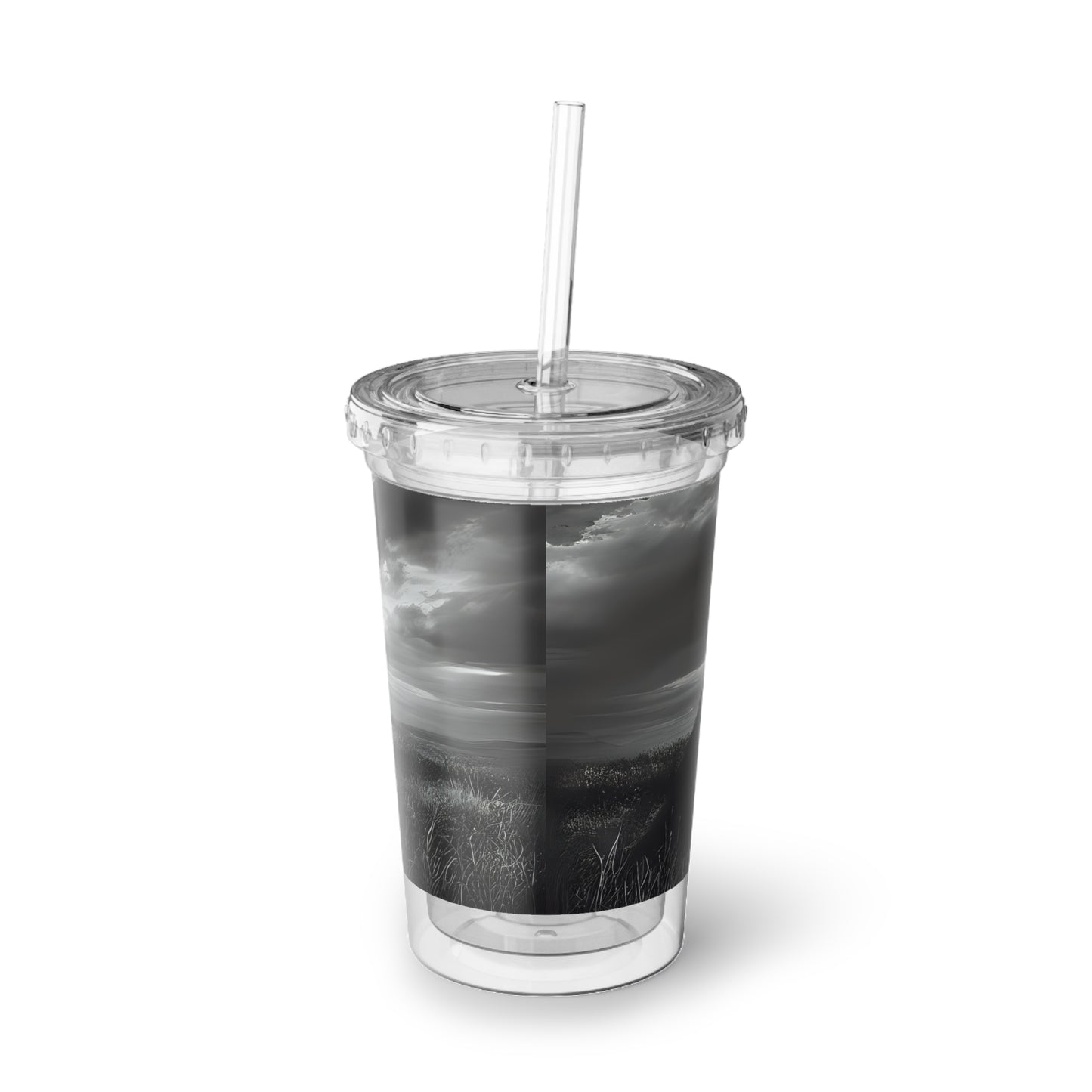 Inspirational Lion of Judah Acrylic Cup - Travel Tumbler with Cross Design