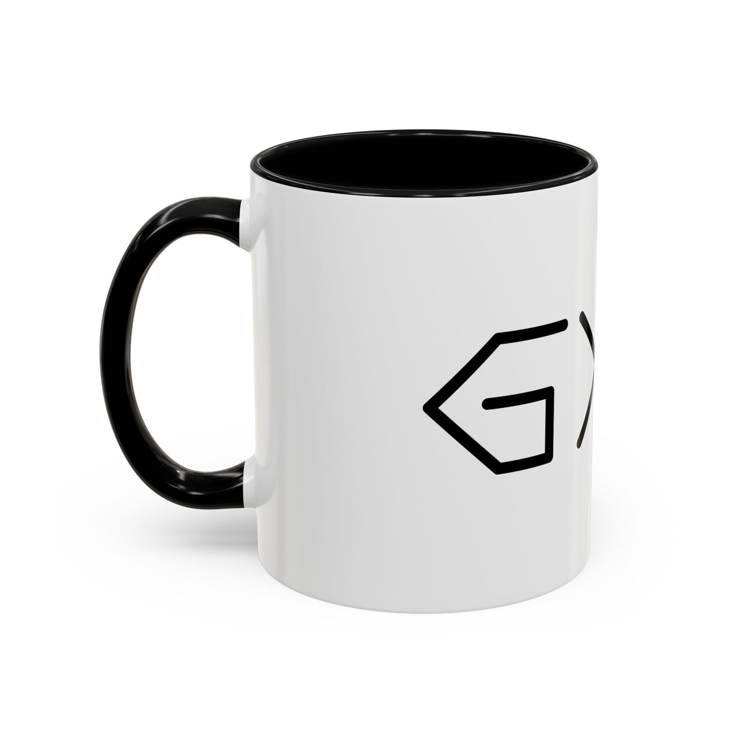 God Is Greater Than The Highs and Lows Coffee Mug - Modern Black Text Design | Ideal Gift for Coffee Lovers