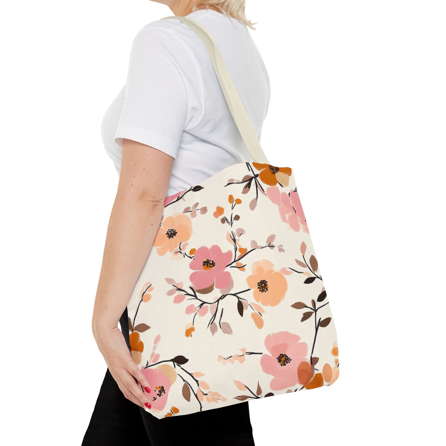 Bolso de Mano / Estampado de flores