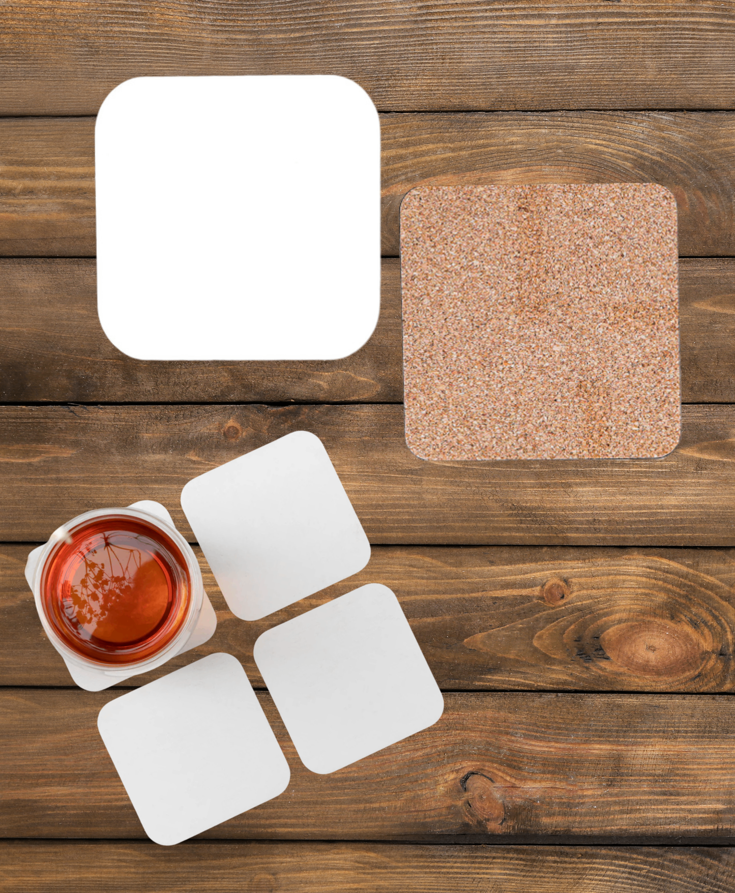 Personalized Square Drink Coaster β 3.75" x 3.75"