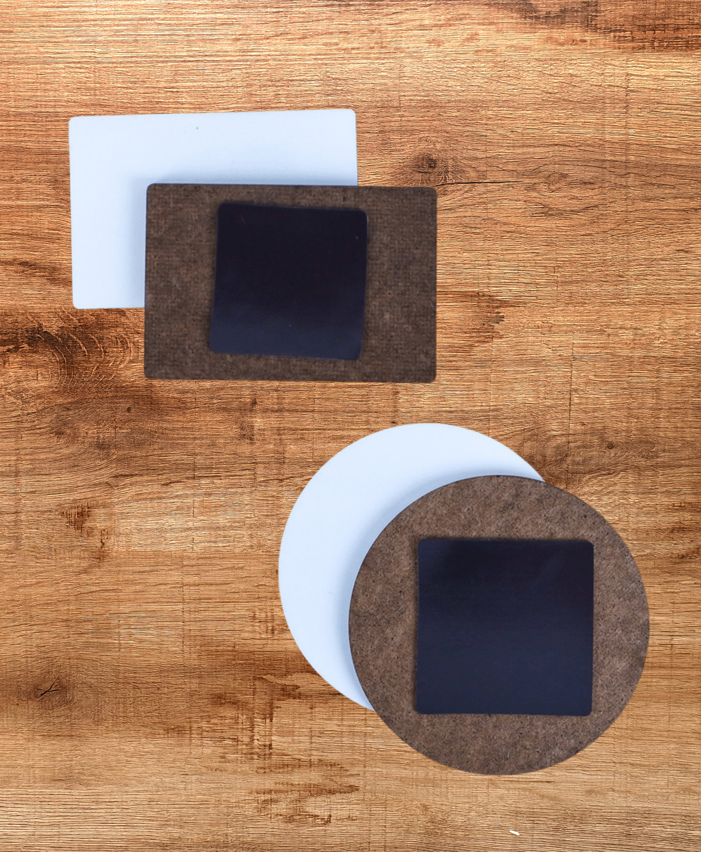 Personalized Hardboard Magnets – Rectangle & Circle