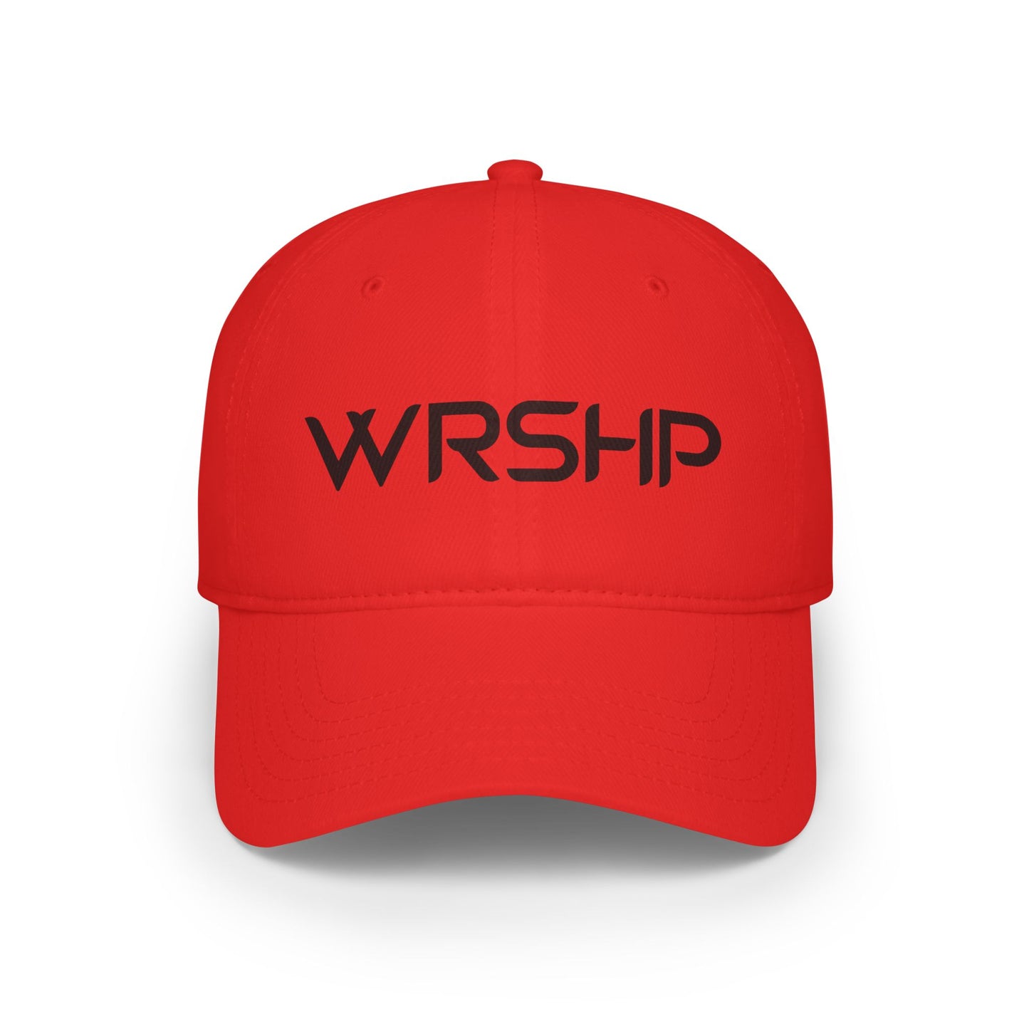 Trendy WRSHP Low Profile Baseball Cap - Stylish Hat for Everyday Wear