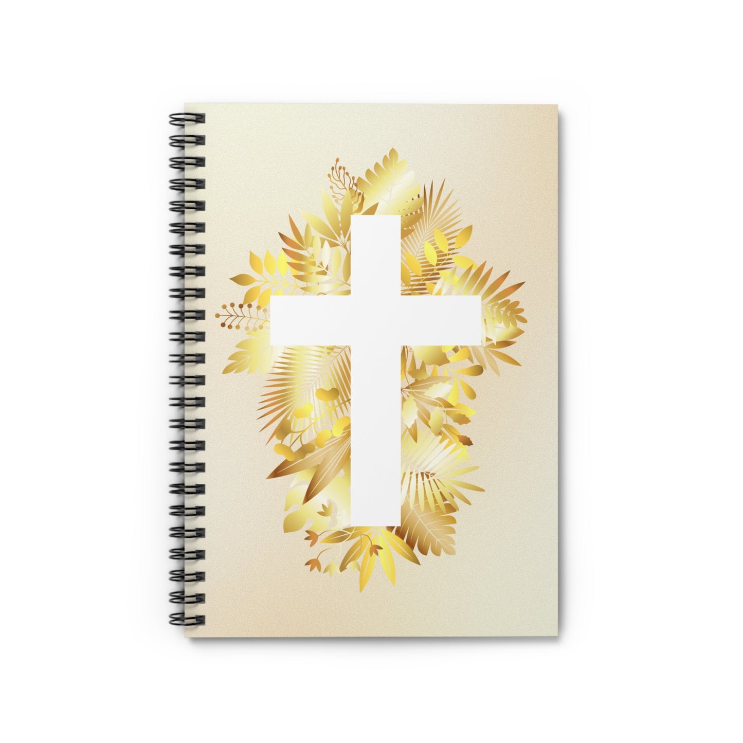 Libreta Flores Doradas