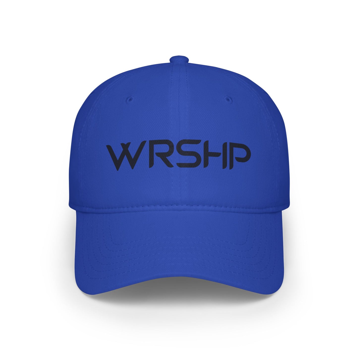 Trendy WRSHP Low Profile Baseball Cap - Stylish Hat for Everyday Wear