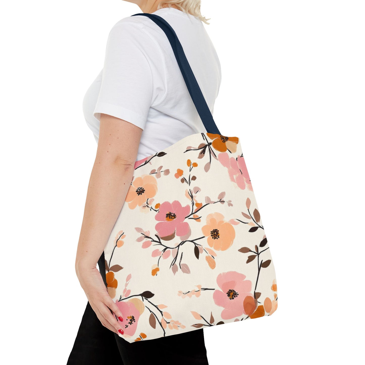 Bolso de Mano / Estampado de flores