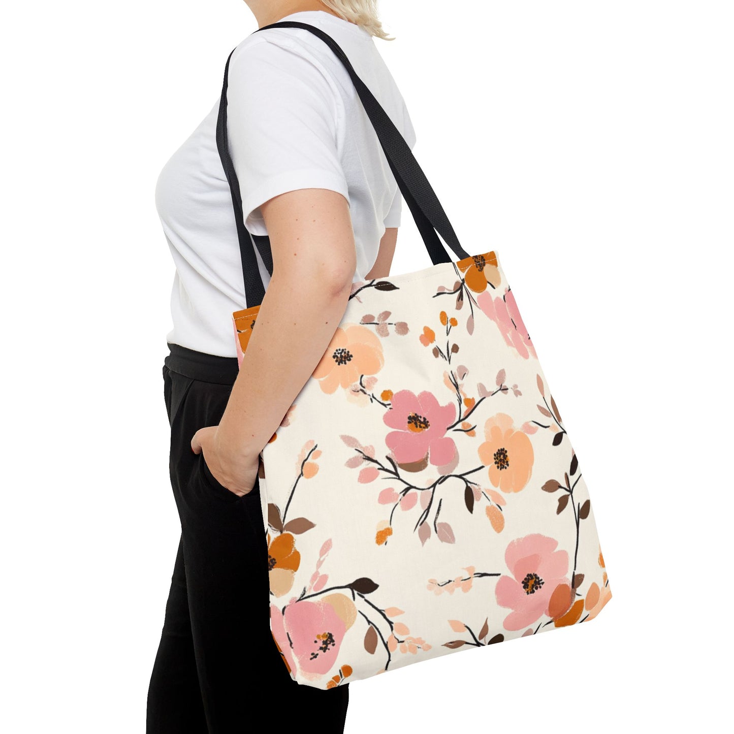 Bolso de Mano / Estampado de flores