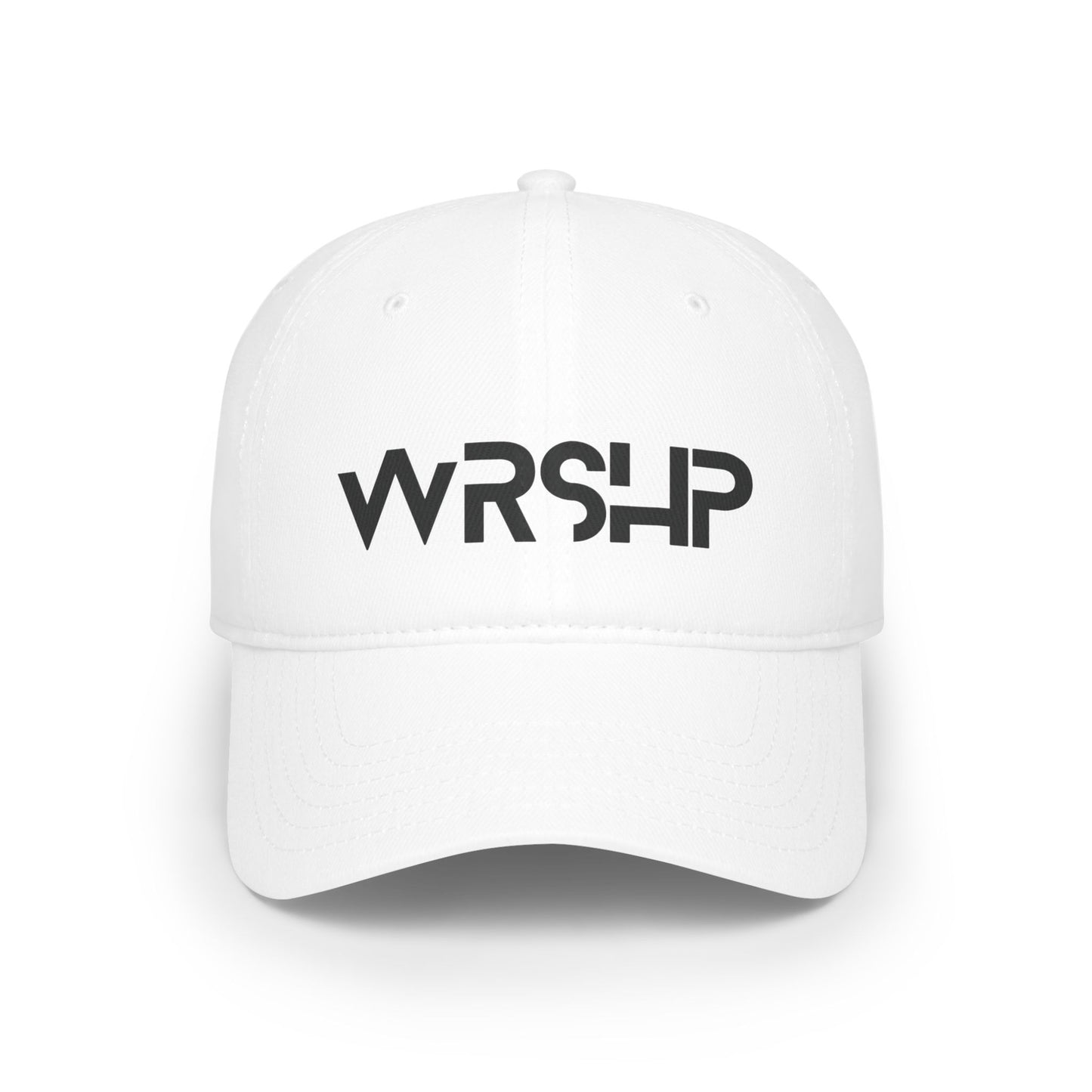 Trendy WRSHP Low Profile Baseball Cap - Stylish Hat for Everyday Wear