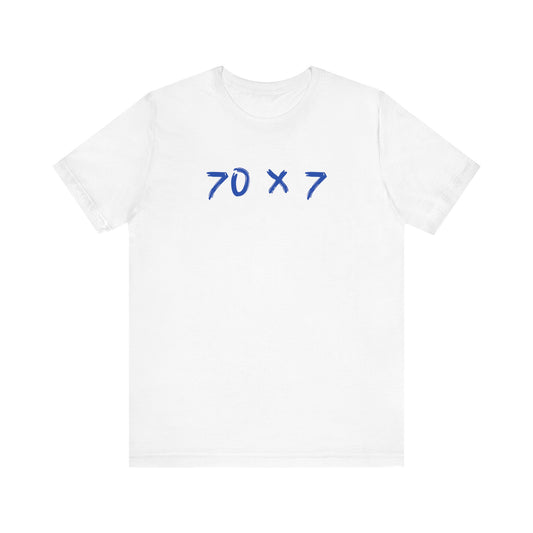 70 x 7 en color azul