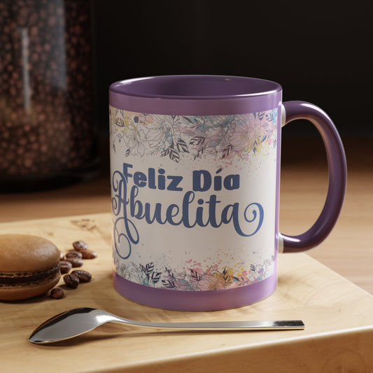 Feliz Día Abuelita Coffee Mug – Diseño de Panda Lindo para el Día de las Madres
