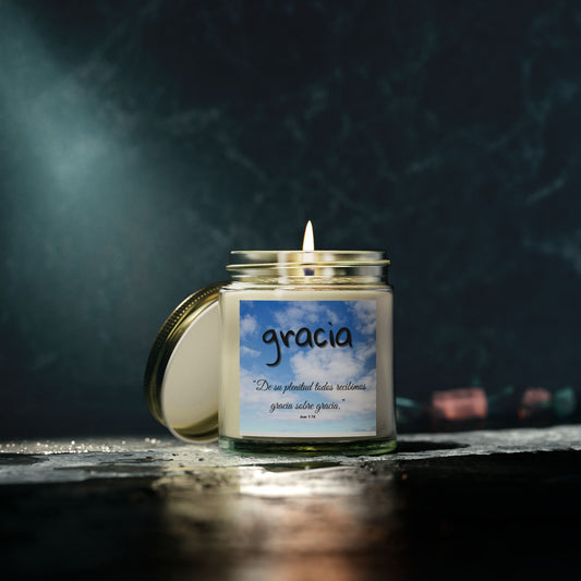 Velas Aromáticas, Cera de Coco y Albaricoque (4 oz, 9 oz)