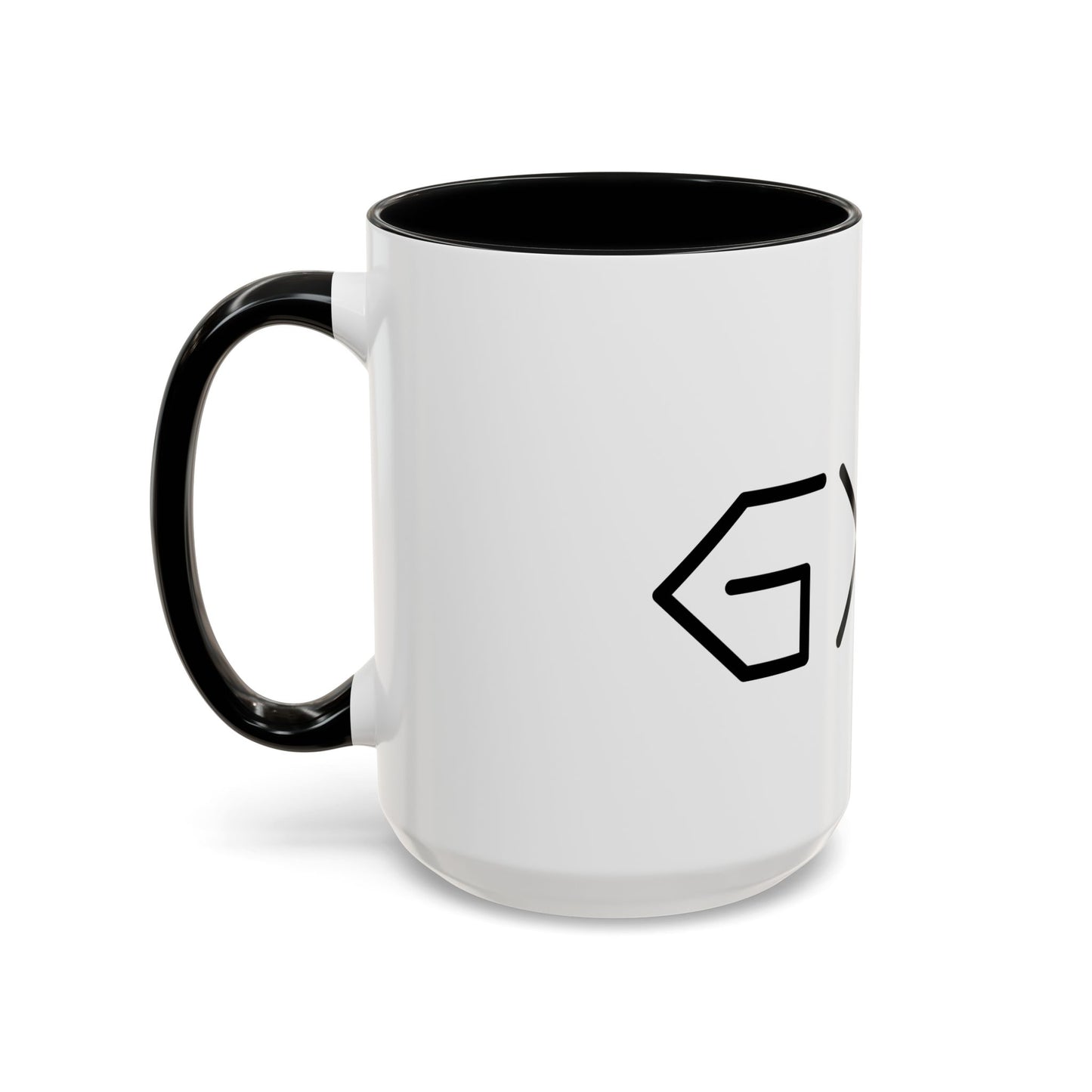 God Is Greater Than The Highs and Lows Coffee Mug - Modern Black Text Design | Ideal Gift for Coffee Lovers