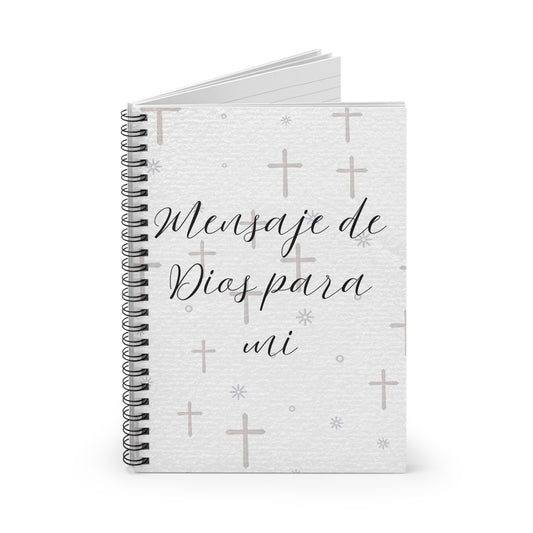 Libreta Mensaje de Dios Para Mi