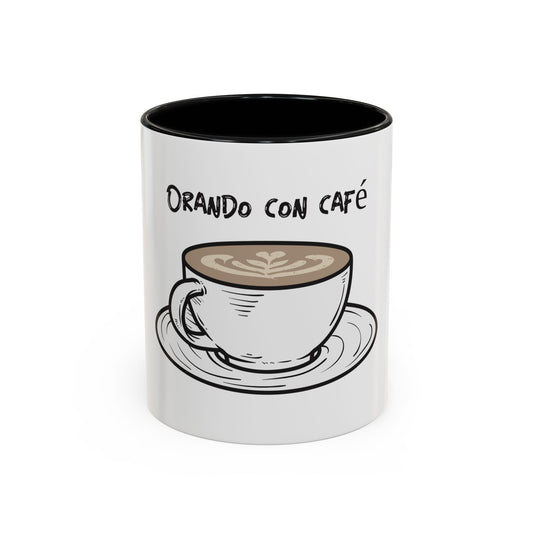 Orando con Café / Taza de 11oz ó 15oz