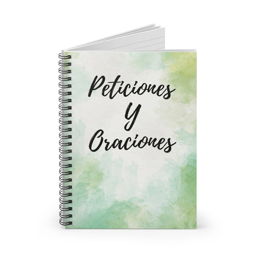 Libreta Peticiones y Oraciones